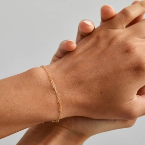 Paperclip Bracelet Trendy Addition