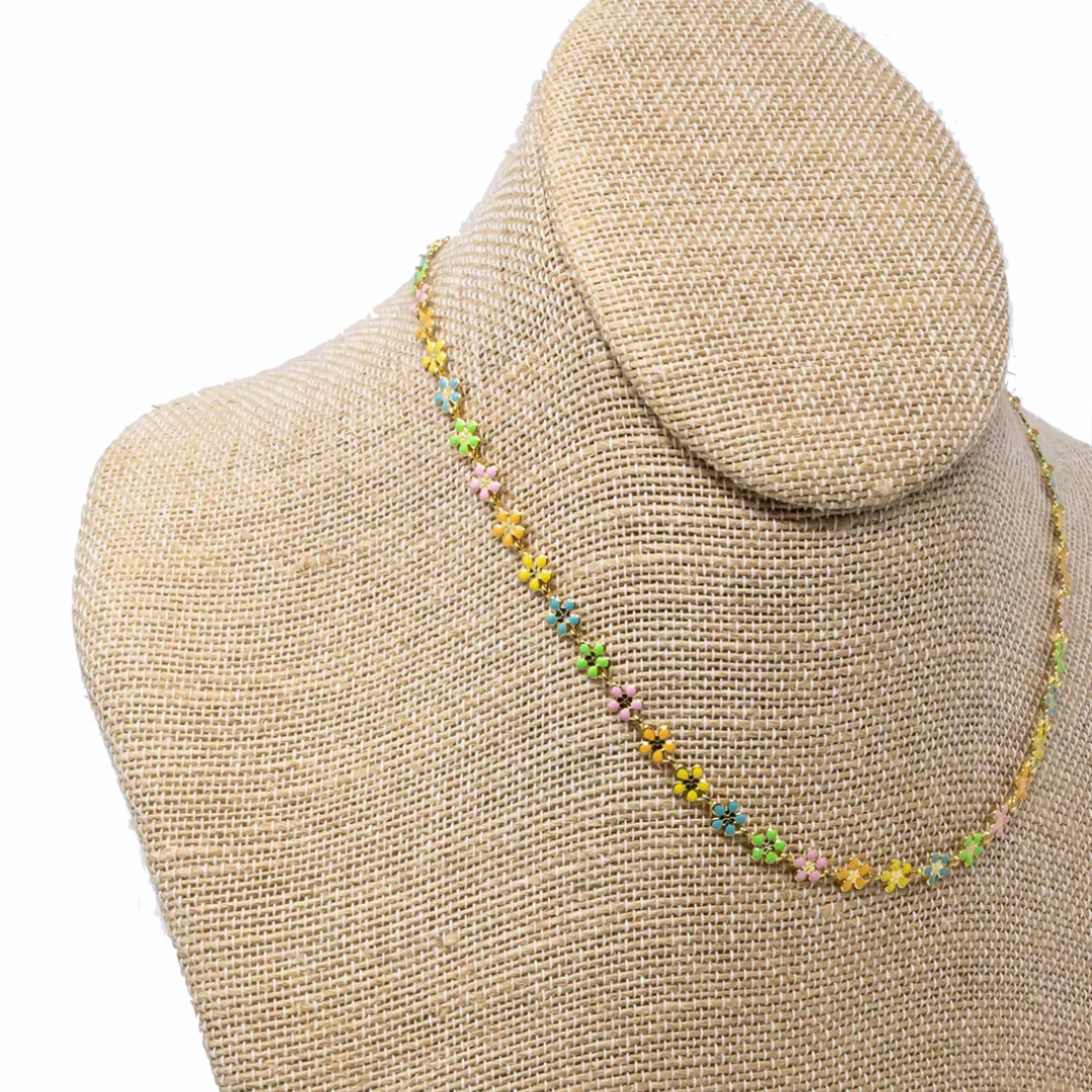 Affordable Style Pastel Daisy Chain