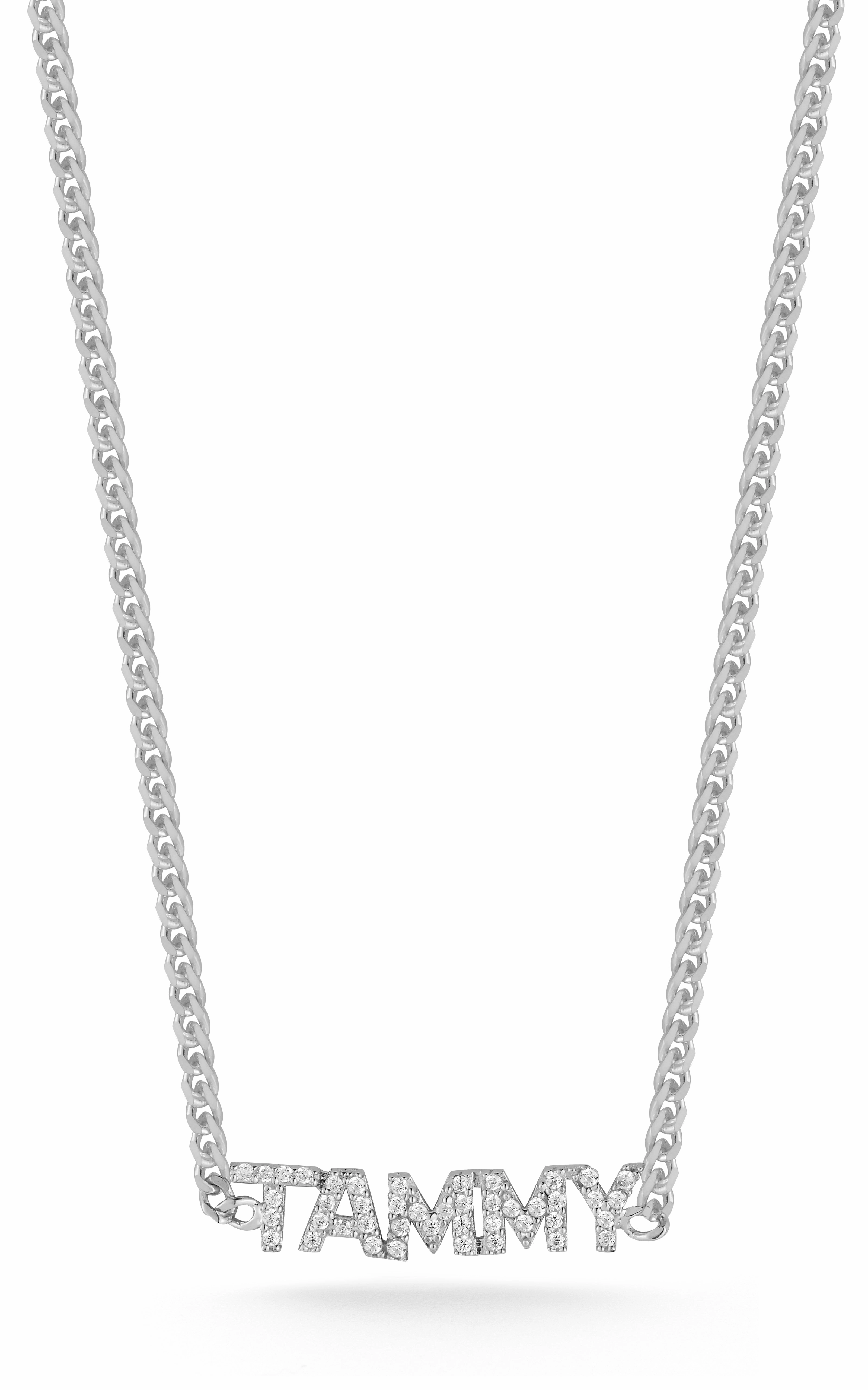 Pav?? Nameplate Choker Glamorous Vibe