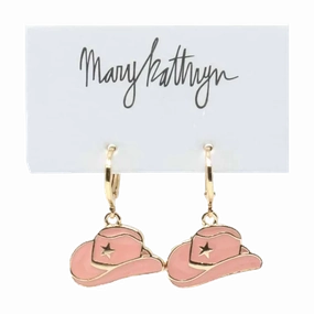 Premium accessory Round Item Peach Cowboy Hat Huggies