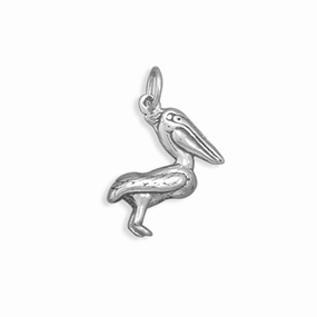 Minimal Chic Pelican Charm Sterling Silver