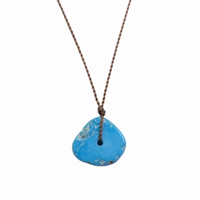 Turquoise Drop Necklace Understated Chic Casual Present