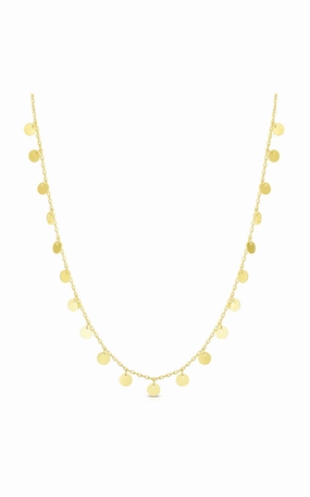 Personal Detail Multi Disc Charm Necklace