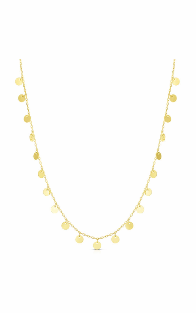 Personal Detail Multi Disc Charm Necklace