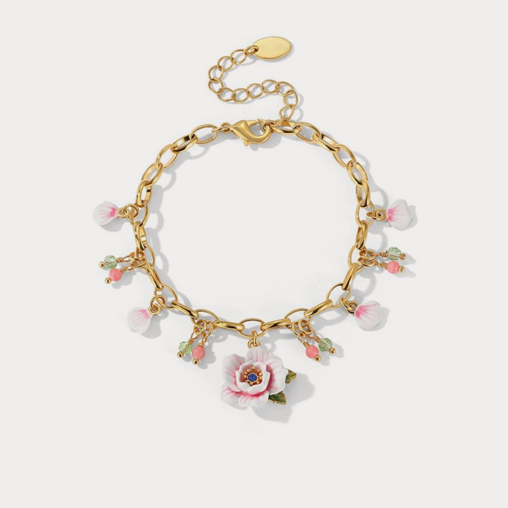 Shared Vision Inclusive Offering Pink Rose Bracelet