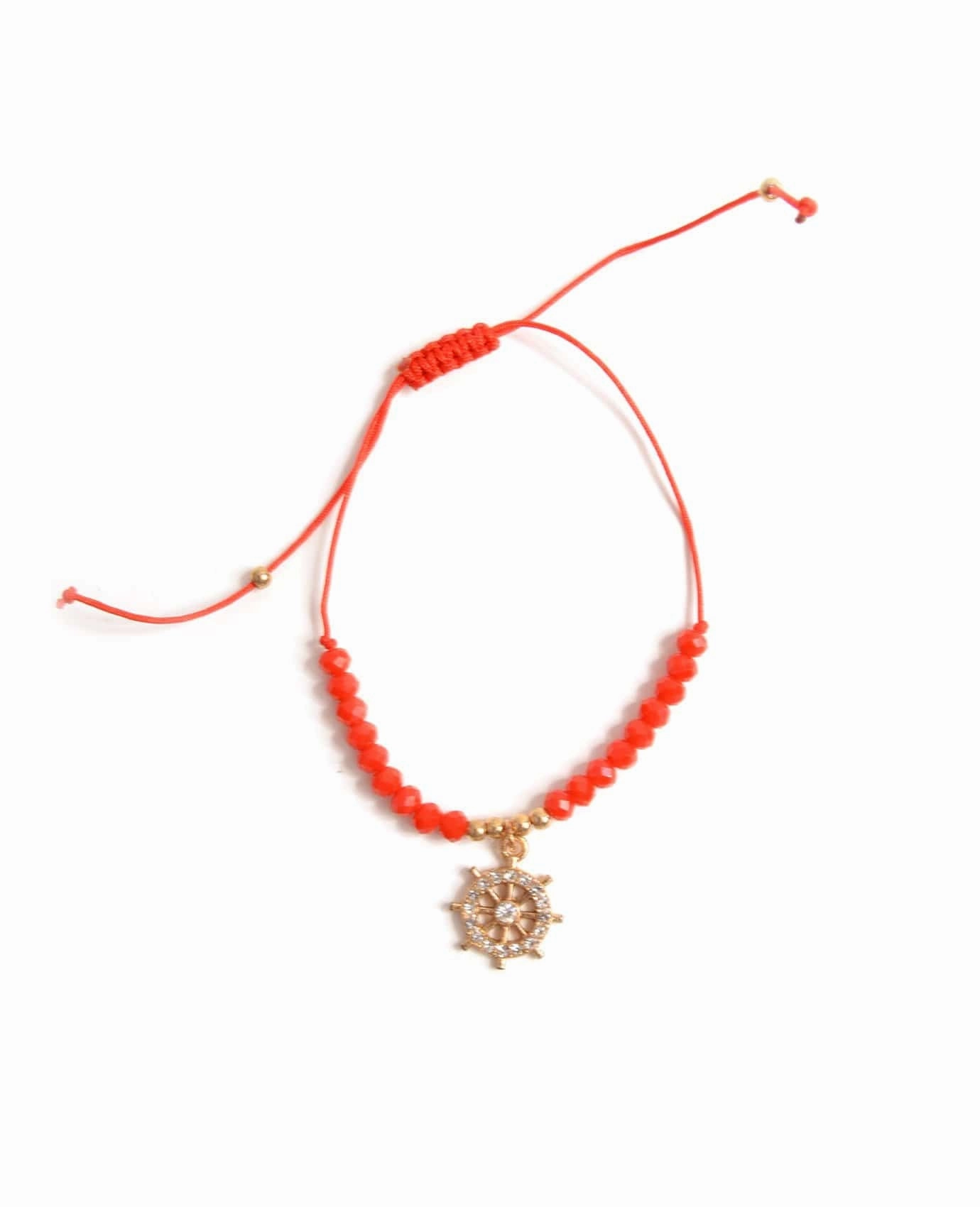 Bright Fusion earthy tone Pirate Ship Bracelet