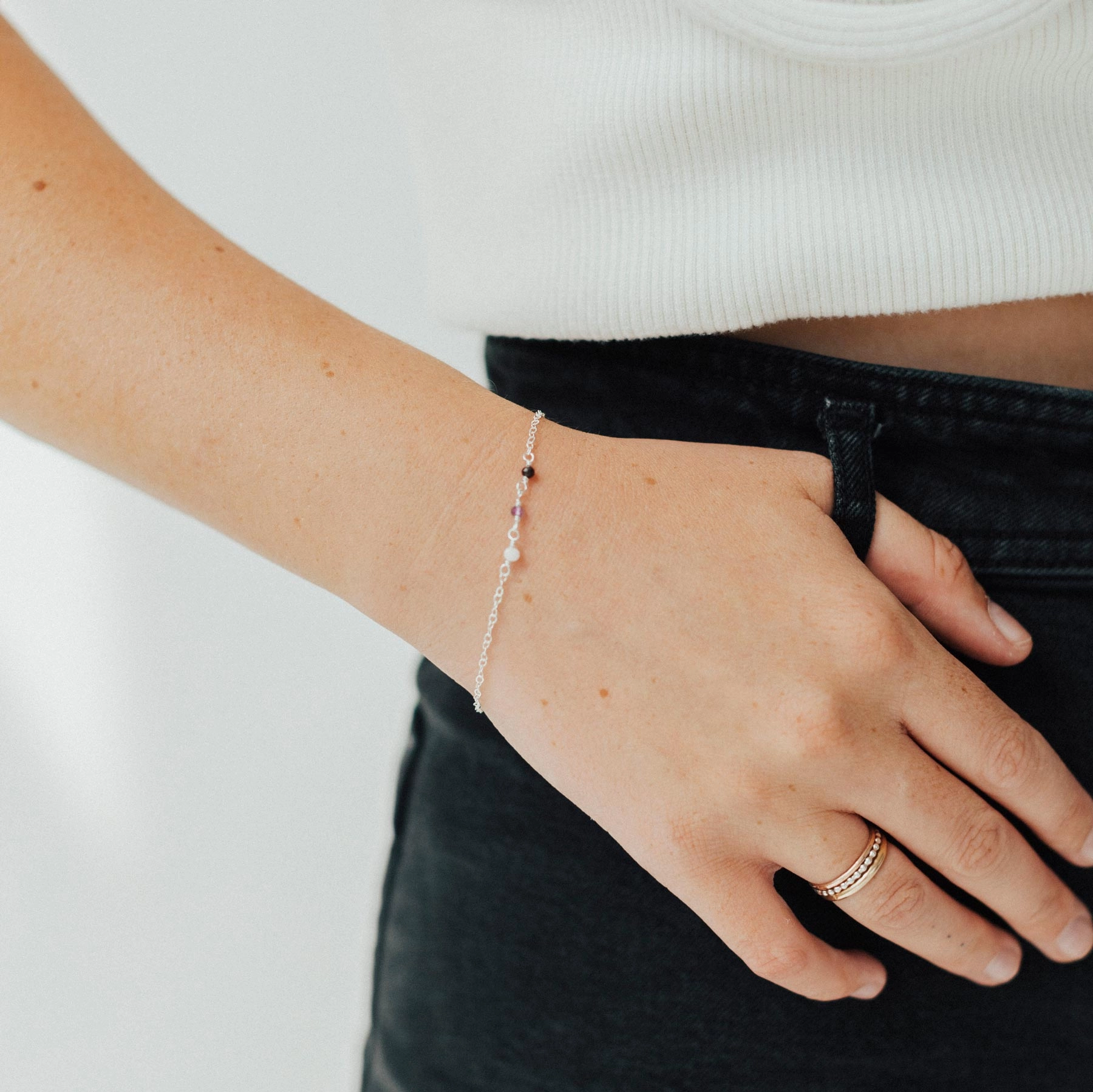 Fundamental Find Celestial Fashion Demisexual Pride Bracelet