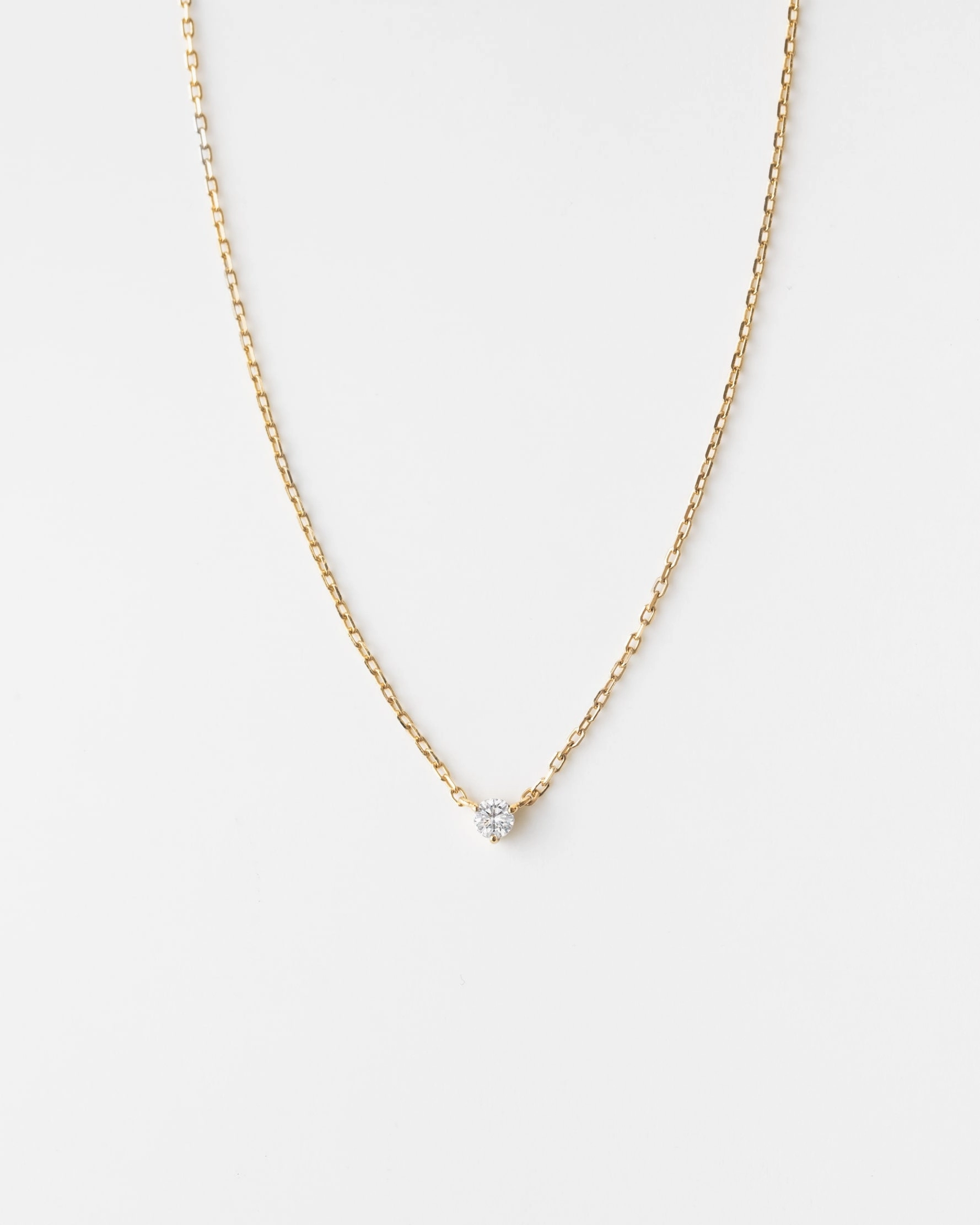 Travel Style Polaris Diamond Solitaire Necklace