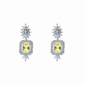 Light Fit Soft Tone Mino ethnic zircon earring