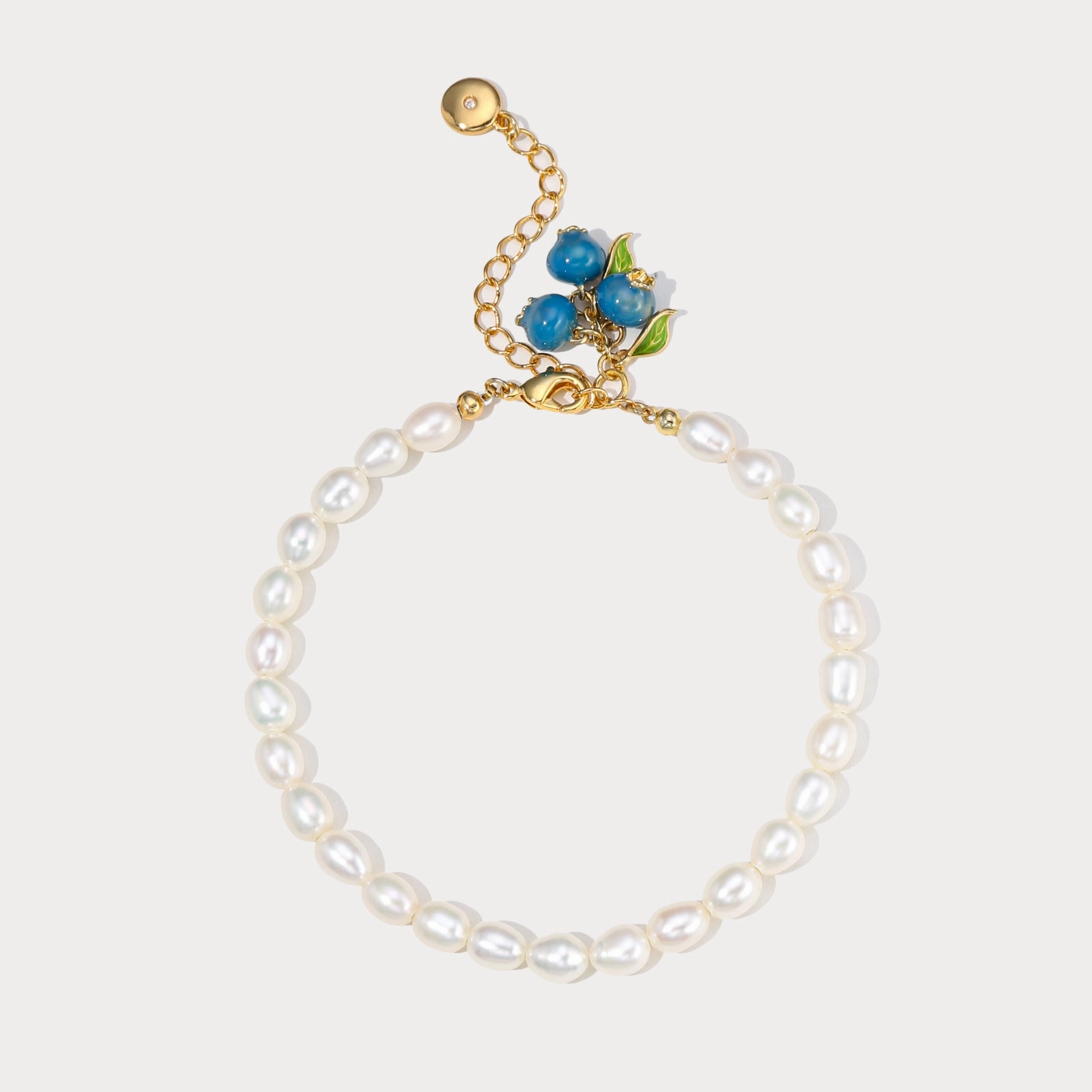 Blueberry Pearl Bracelet Shiny Pop