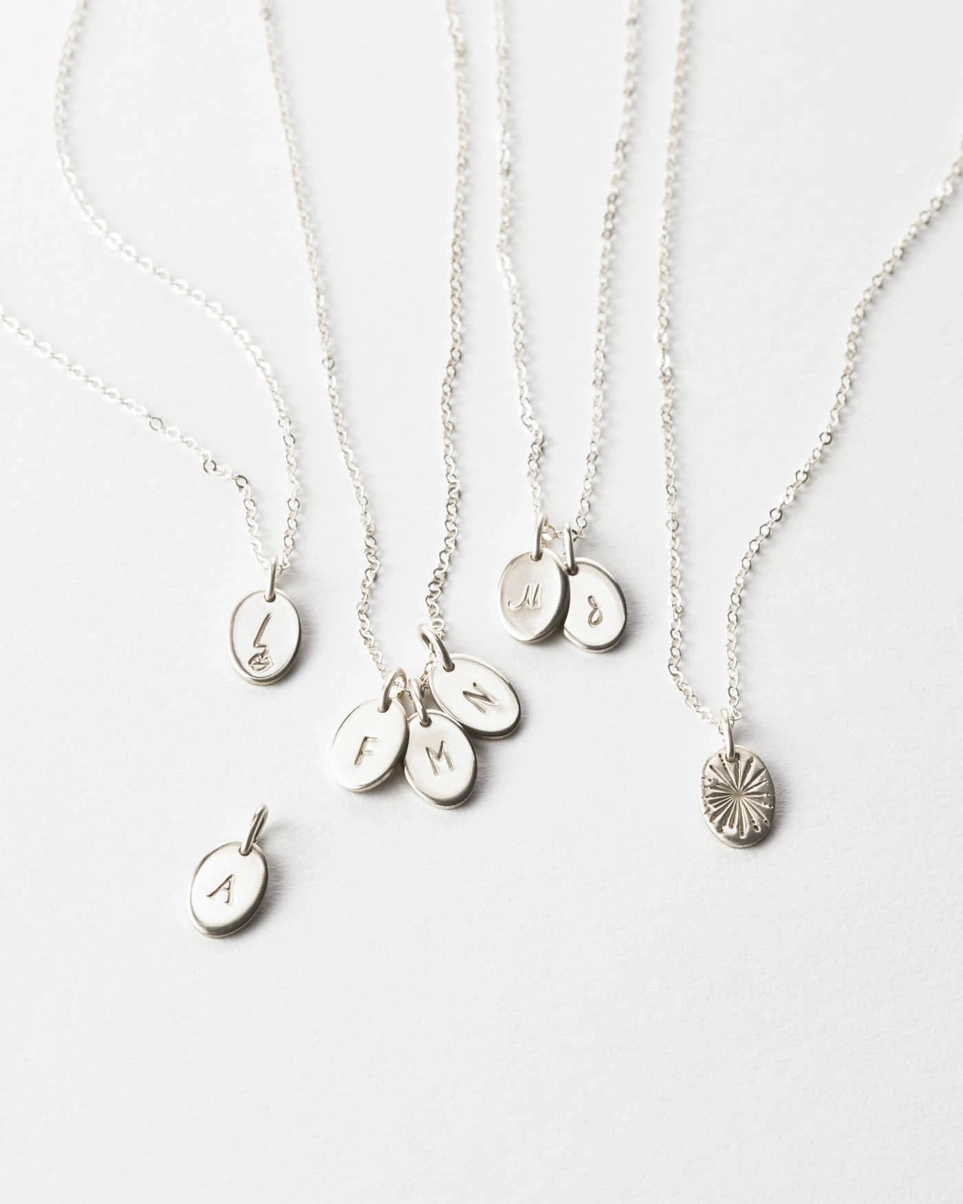 Personalized Mary Necklace Cozy Layers Modern Craft