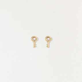 Refined Pieces Skeleton Key Studs
