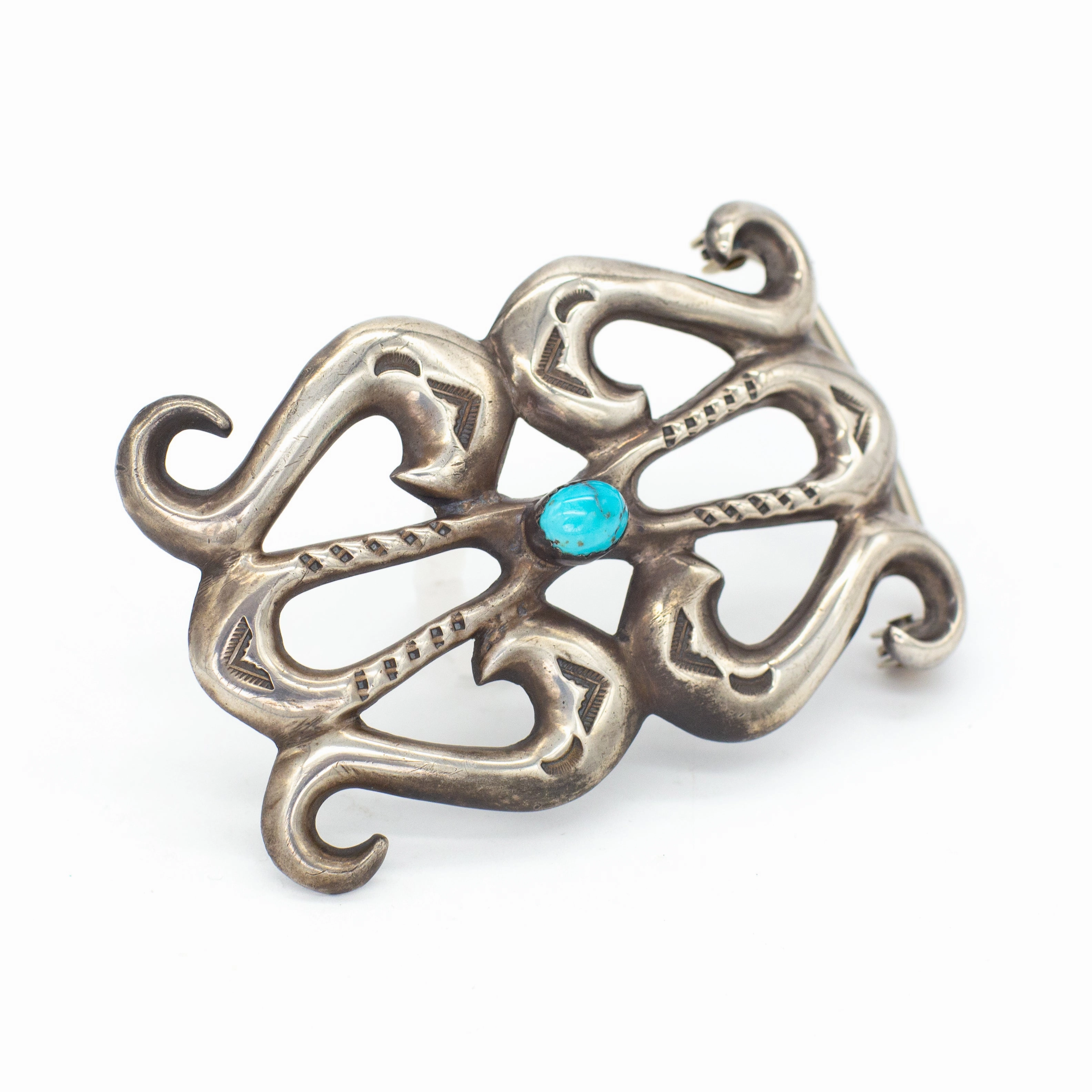 Flawless Radiance Nellie Tso Navajo Handmade Sterling Silver Belt Buckle