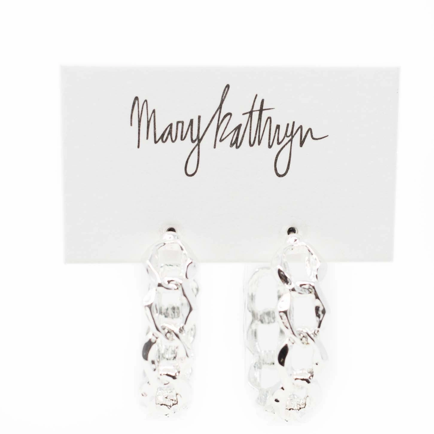 Modern Choice Dull Jewelry Chain Hoops