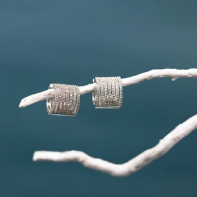 Daring Look Dazzling Touch Tom's mini loop earring