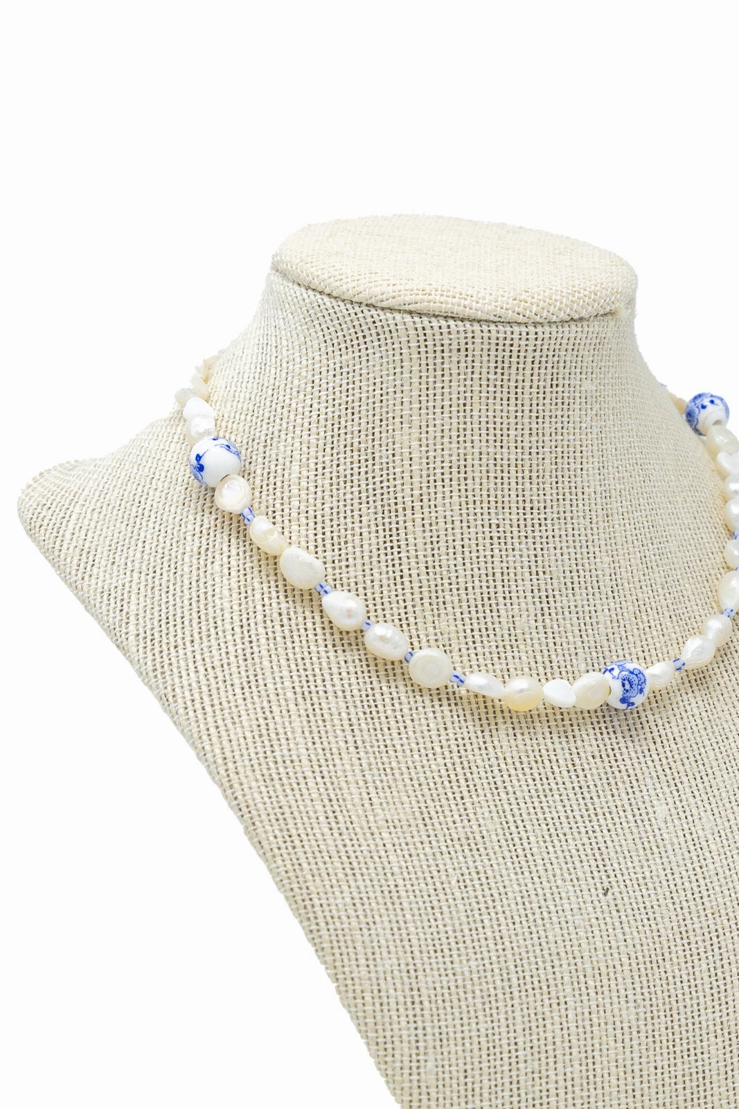 Chinoiserie Pearl Necklace Daily Present Youthful Vibe