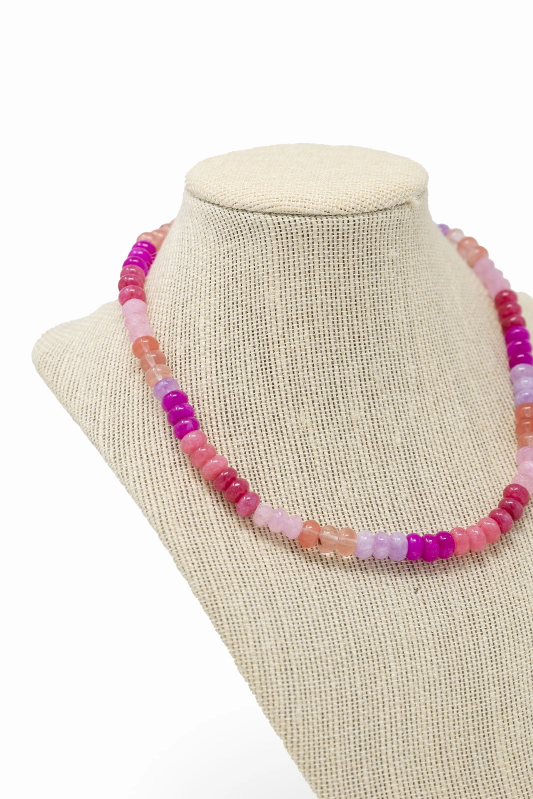 Pretty in Pink Necklace Happy Accent Nature Lover