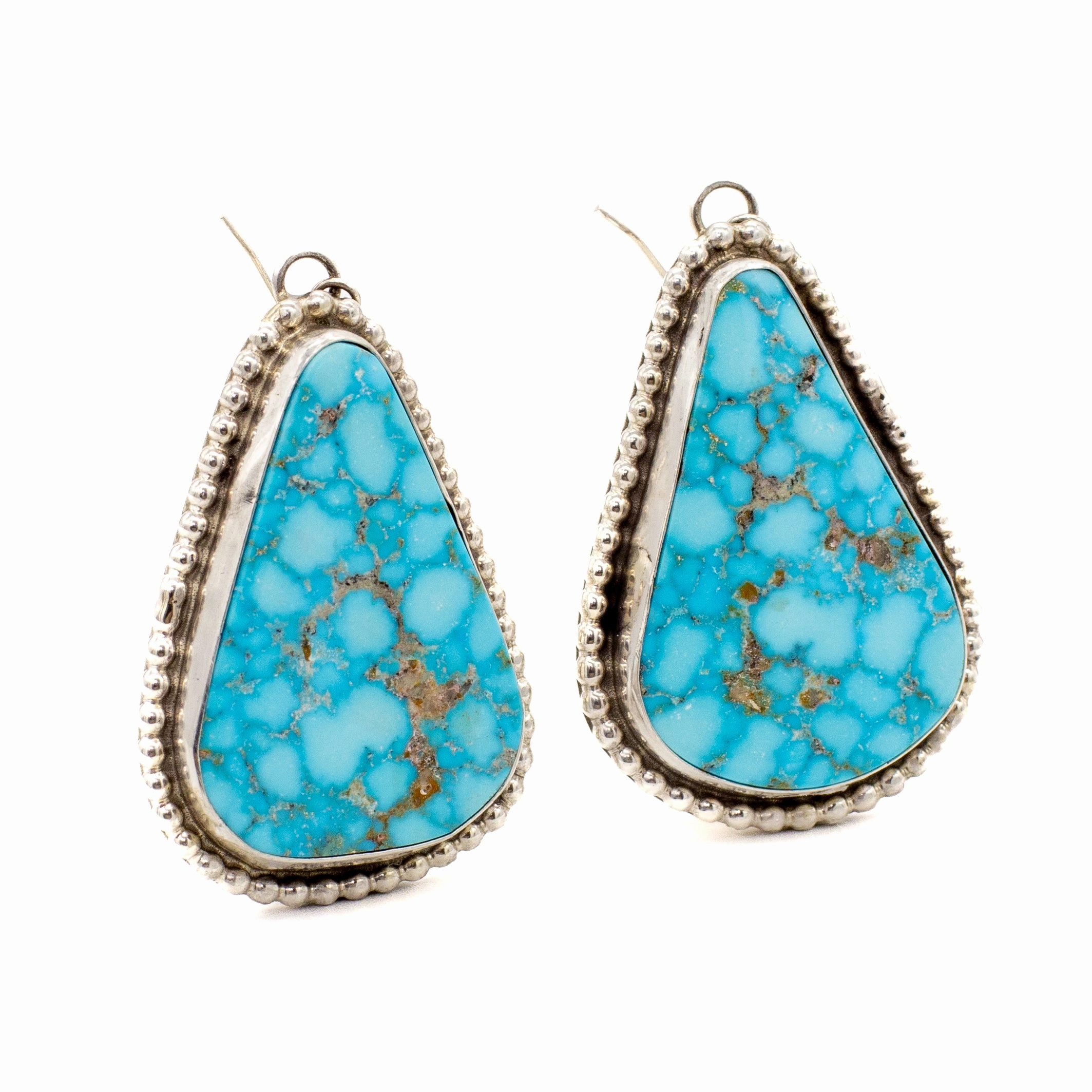 Pricilla Apache Handmade Sterling Silver Turquoise Earrings Gifting Moment Refined Touch