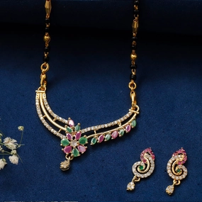 Pride gold plated bride's mangalsutra Vibrant Piece