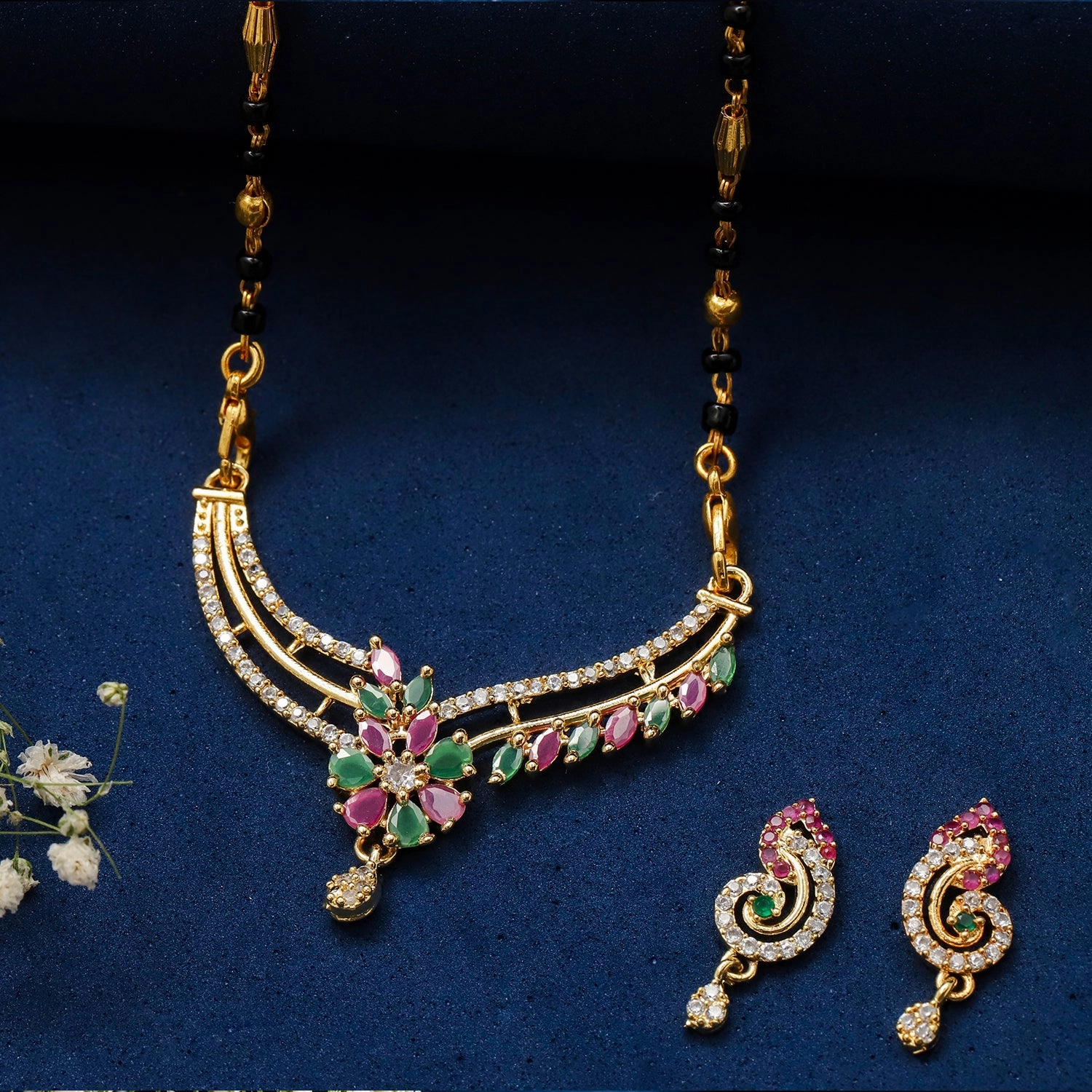 Pride gold plated bride's mangalsutra Vibrant Piece