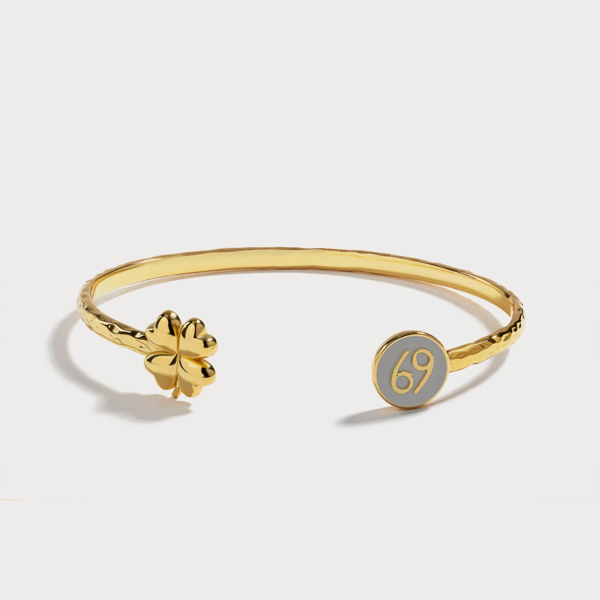 Zodiac Sign Four-leaf Clover Bracelet Now Trending Quality pick