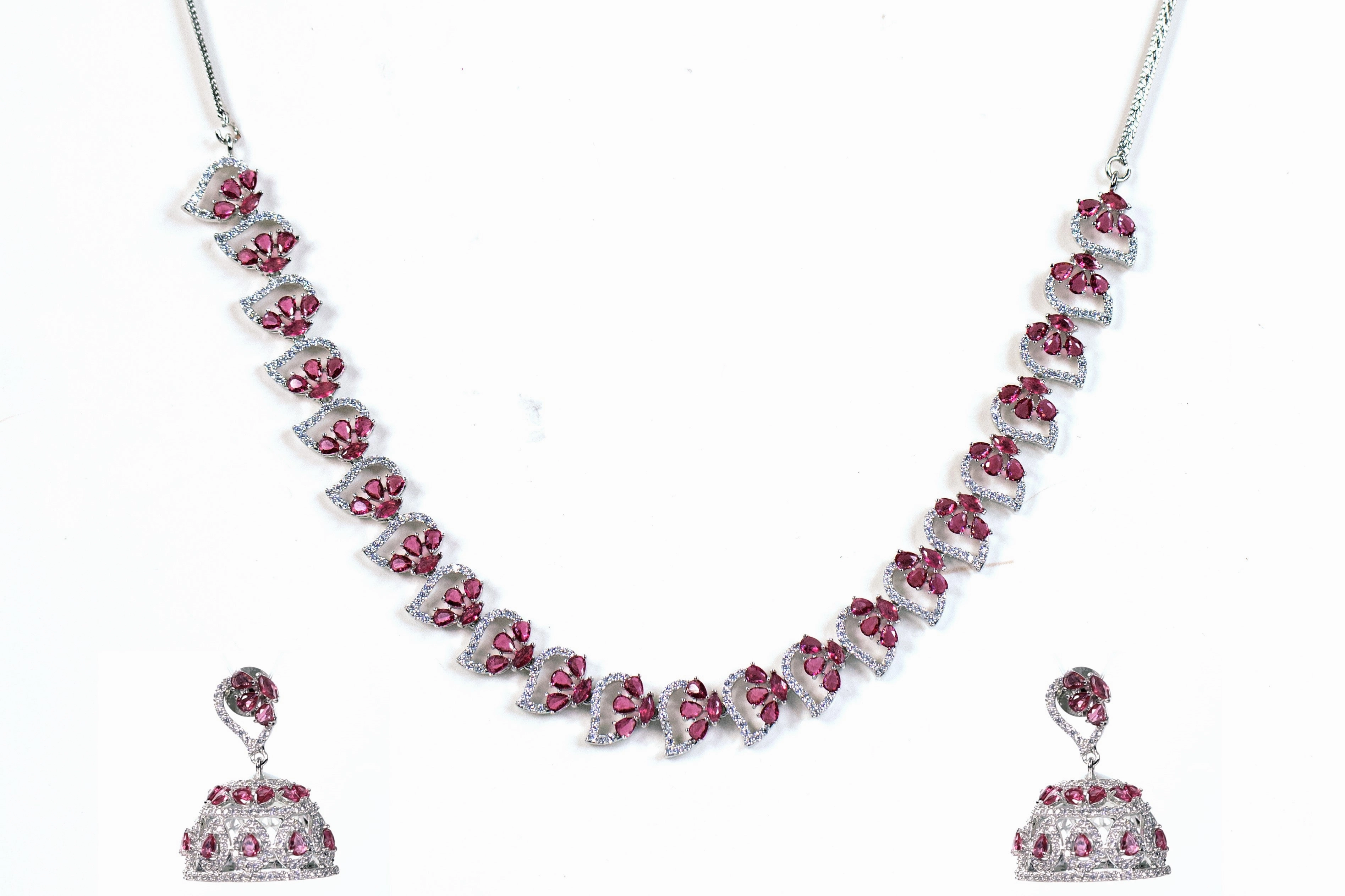 Pearto Flame Necklace set Seasonal Pairing Enchanted Edge