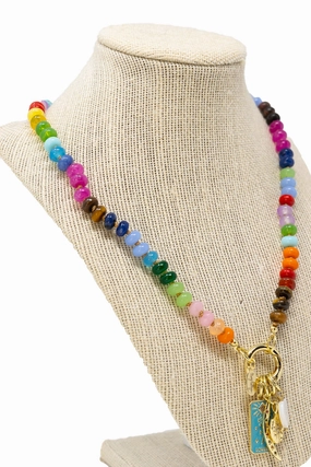 family event Amazing Ornament Rainbow Connection Charming Necklace