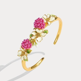 Raspberry Bangle Common Sight Understated Elegance