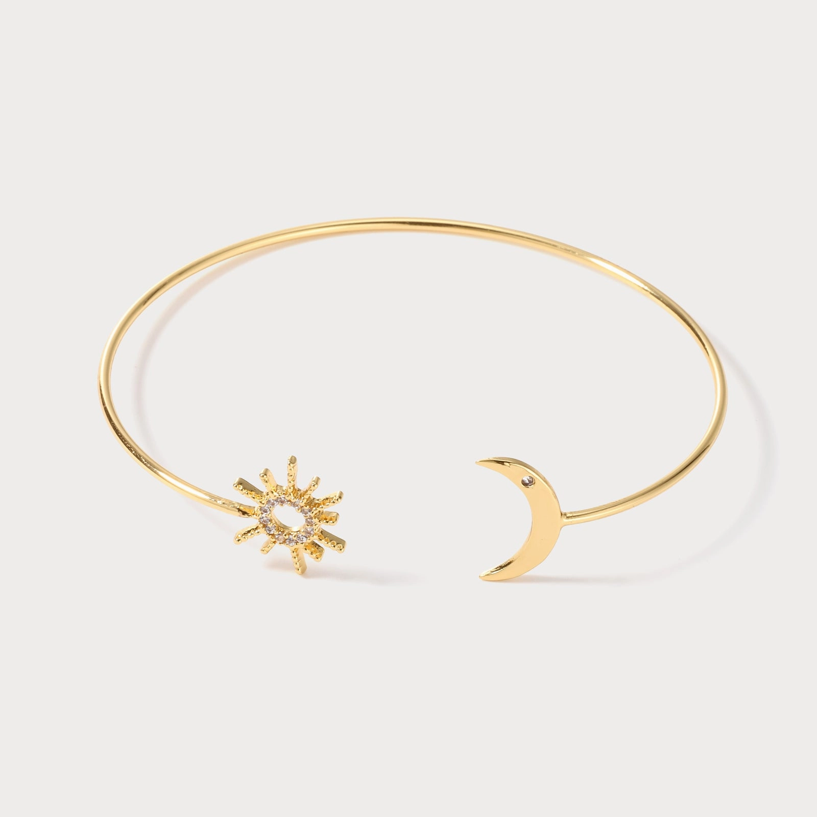 Star Moon Myth Bangle Artistic Flair