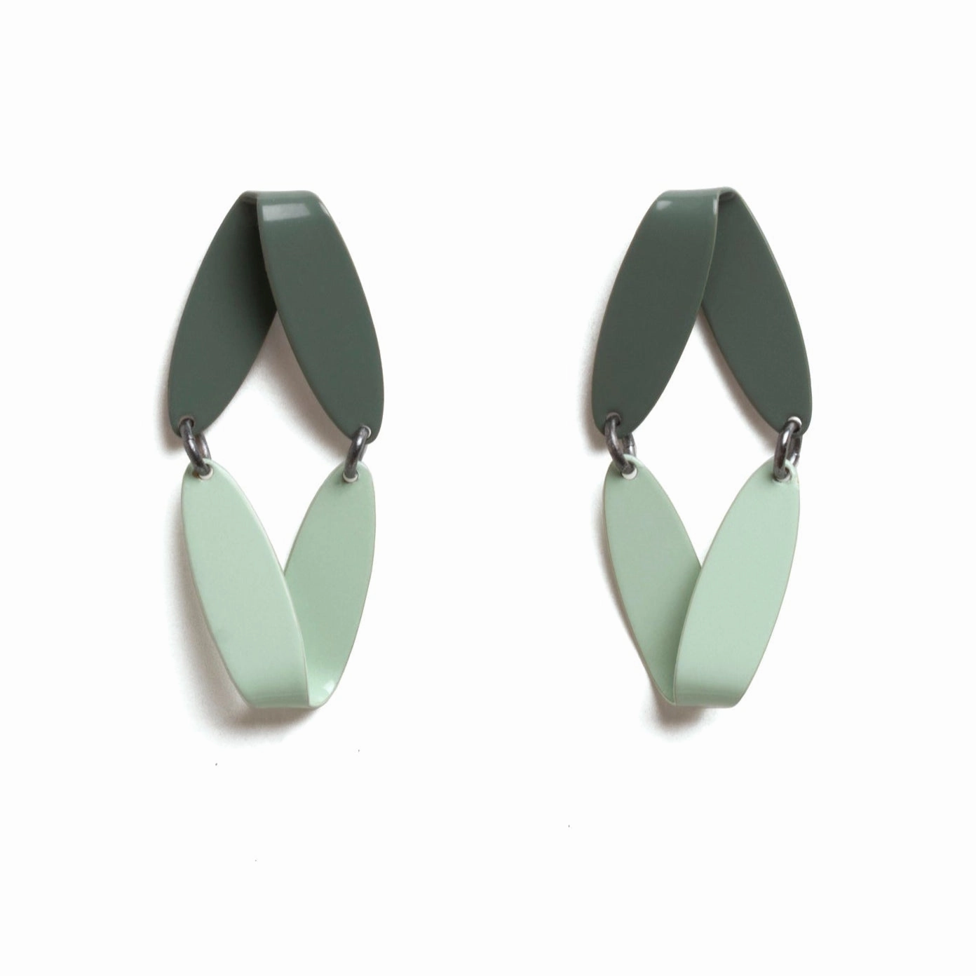 Sturdy Aesthetic Trendy Trinket Double Slide Folds - Evergreen   Moss