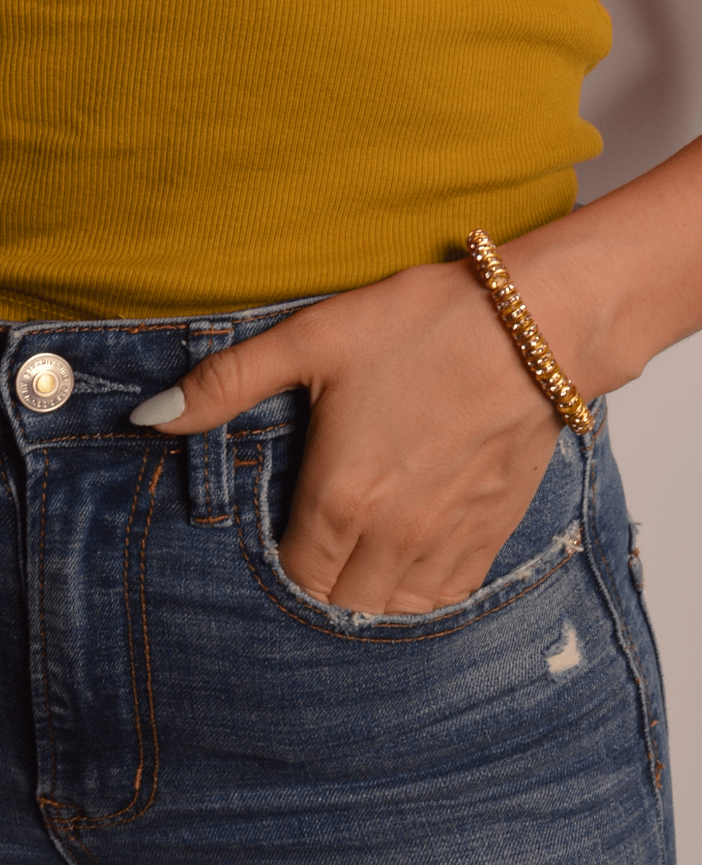 Lucky Blends Indelible Blends Rhinestone Rings Bracelets