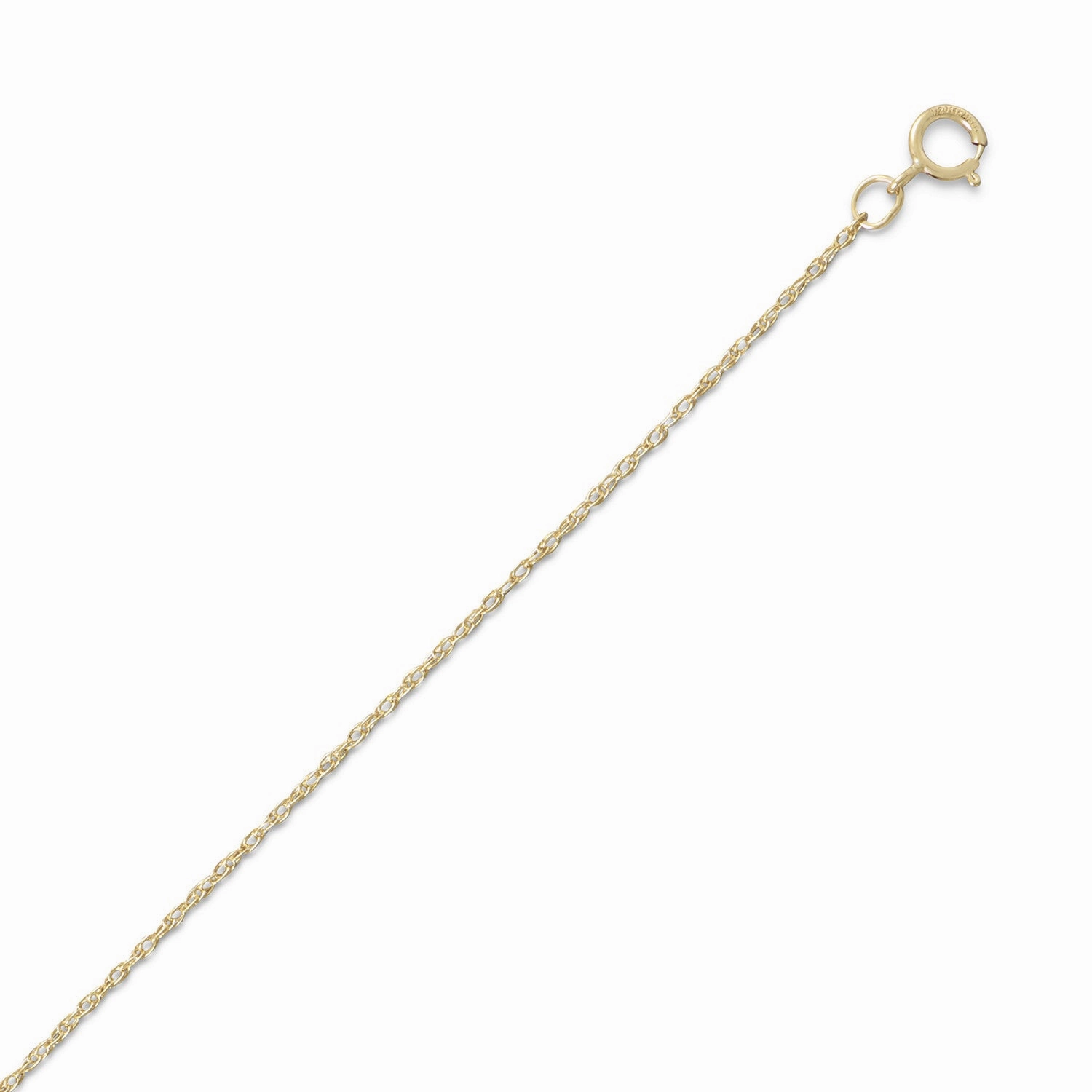Rope Chain Necklace 14k Yellow Gold-filled 1.1mm Width - Made in the USA Classic Highlight