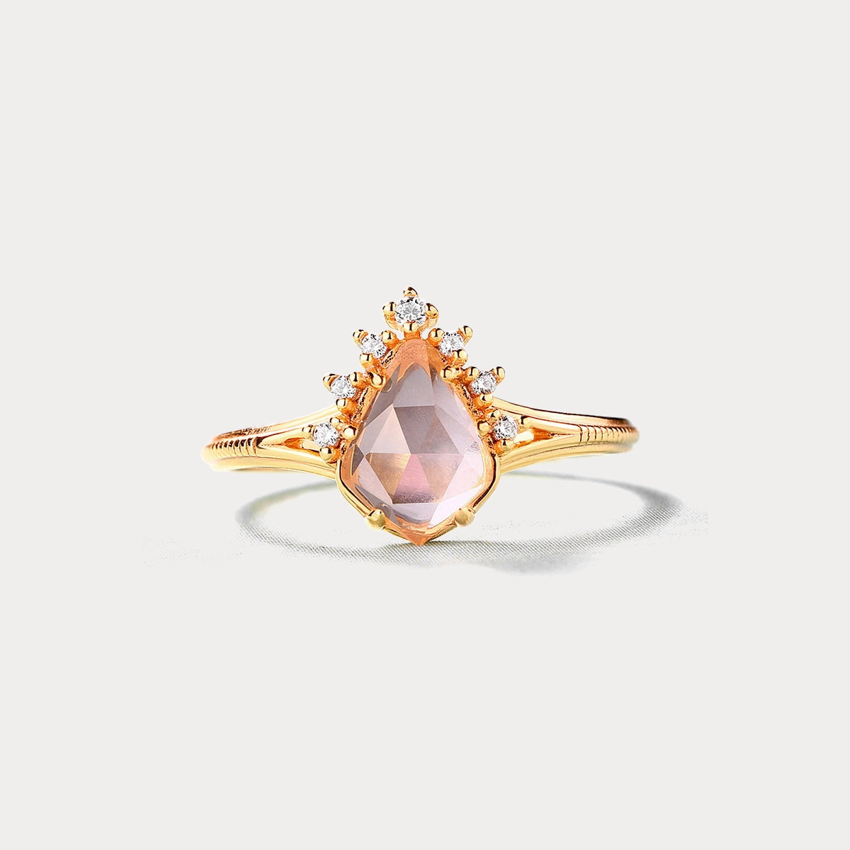 Rose Crown Ring Dreamy Style