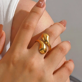 Premium Symbol Elegant Work RUPALI RING(ADJUSTABLE)