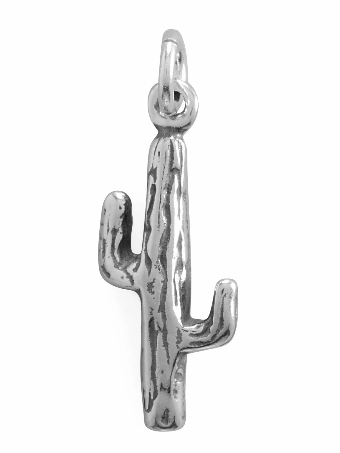 Cool Chic Saguaro Cactus Charm Sterling Silver