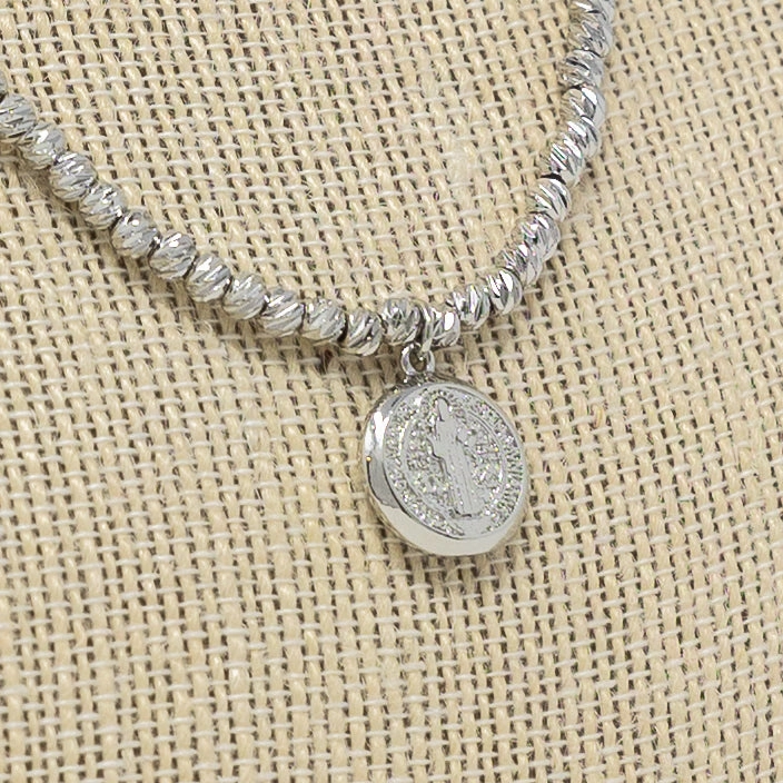 Stylish piece Graceful Gift Saint Benedict Necklace