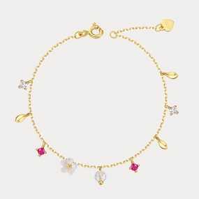 Meritorious Composites Sakura Charm Bracelet