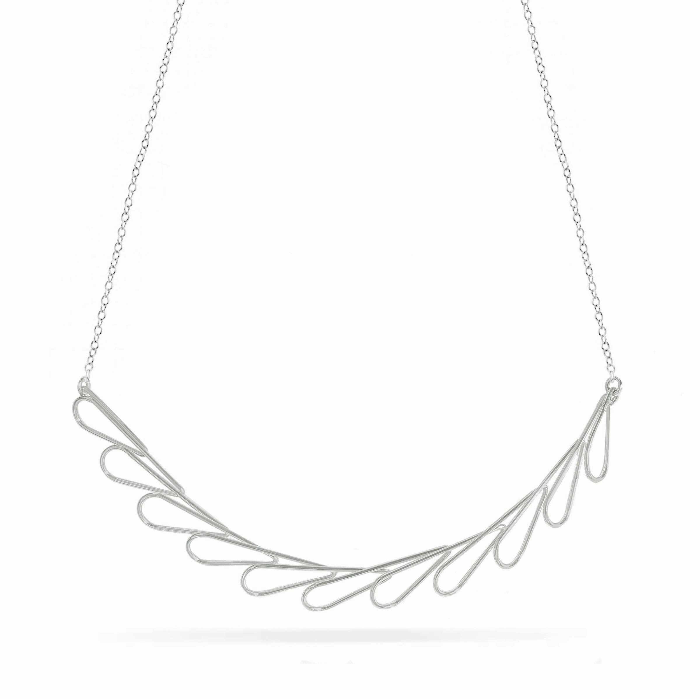 Samira Necklace - Sterling Silver Token Adornment