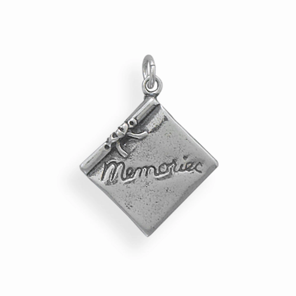 Enduring Shine Shiny Details Scrap Book Charm - Memories