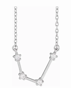 Fantastic Item Fashion Mood 14K White Gold Round Shape Diamonds Bar Pendant with a 14K White Gold Cable Link Necklace (xxxctw)