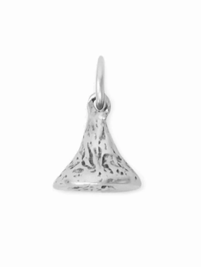 Chocolate Chip Charm Sterling Silver Stylish Gift Trend Focus