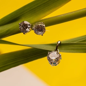 Solitaire charm pendant set Dynamic Detail