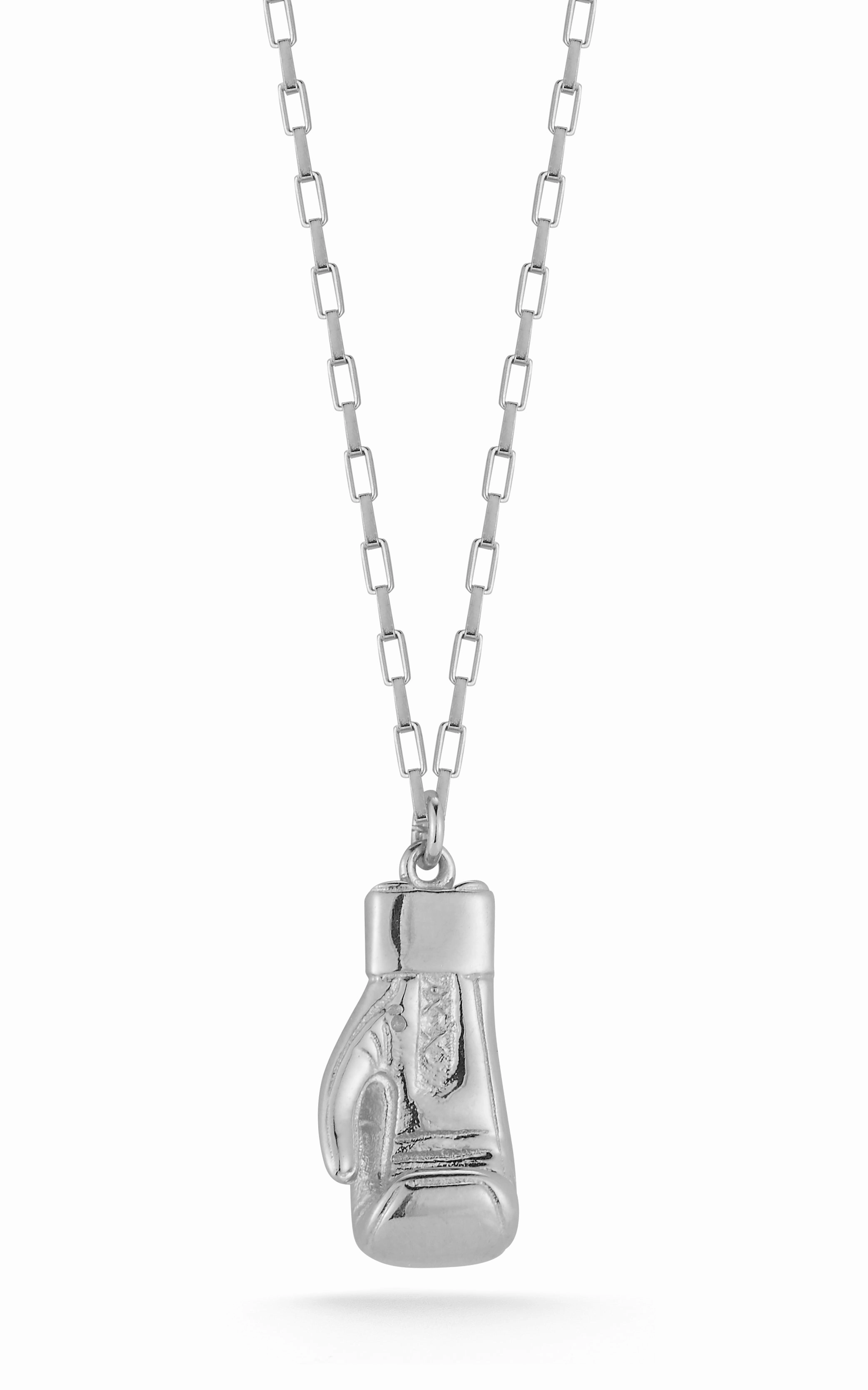 Fresh Accent Boxing Glove Necklace