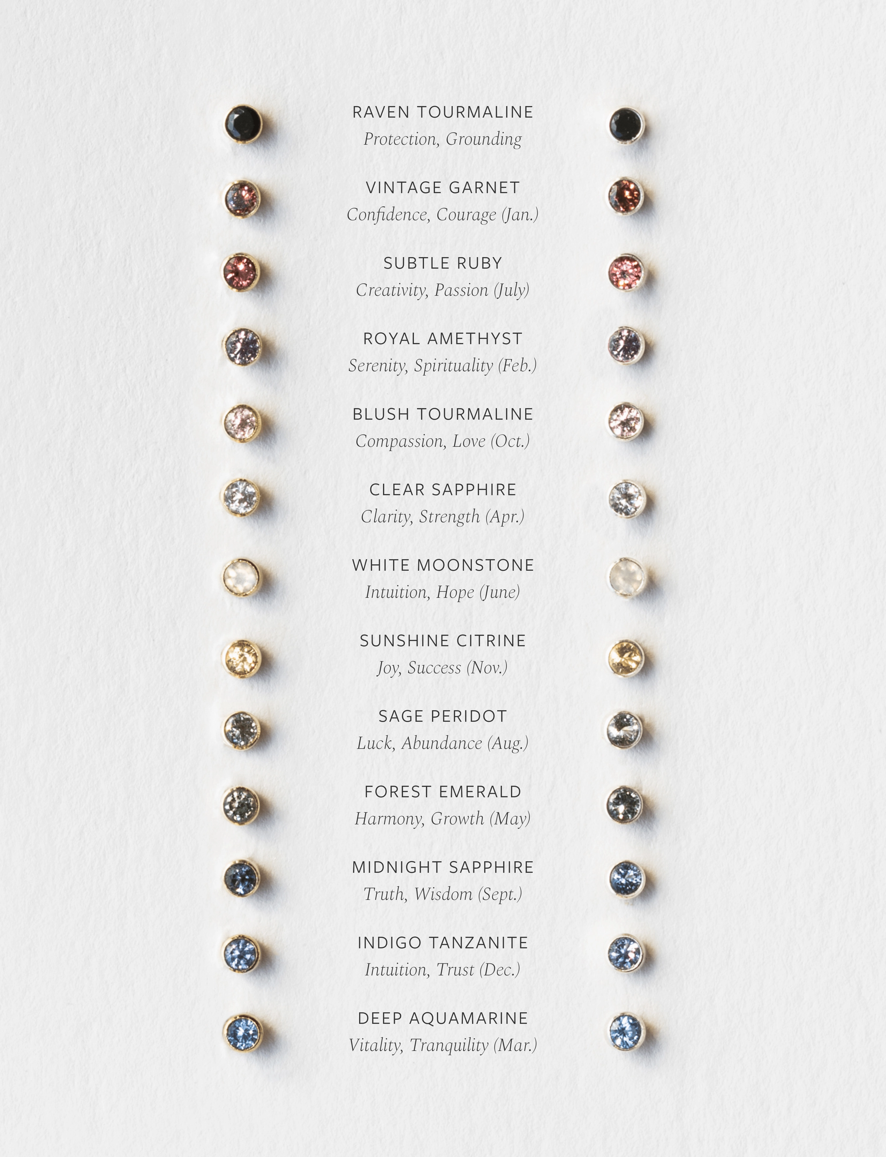 Signature Stacking Stud Set Occasion Accent