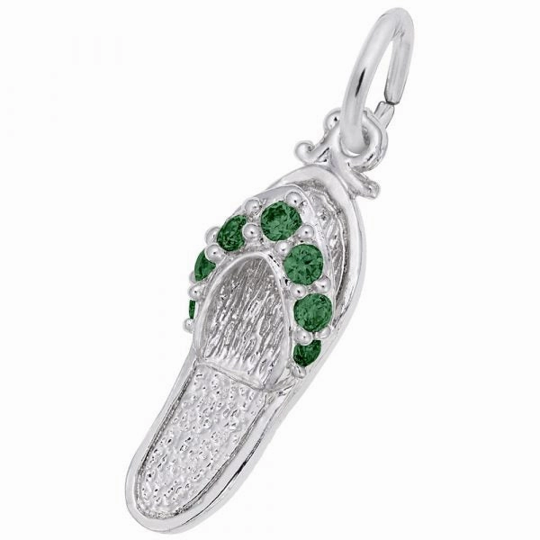 Sandal Emerald Green Charm Modern Glow