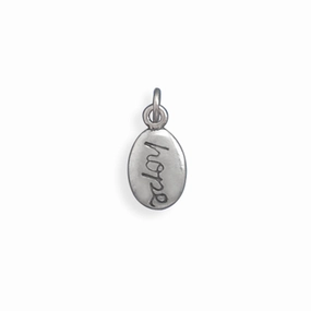 Hope Charm Sterling Silver Luxury Mood Artisan Piece