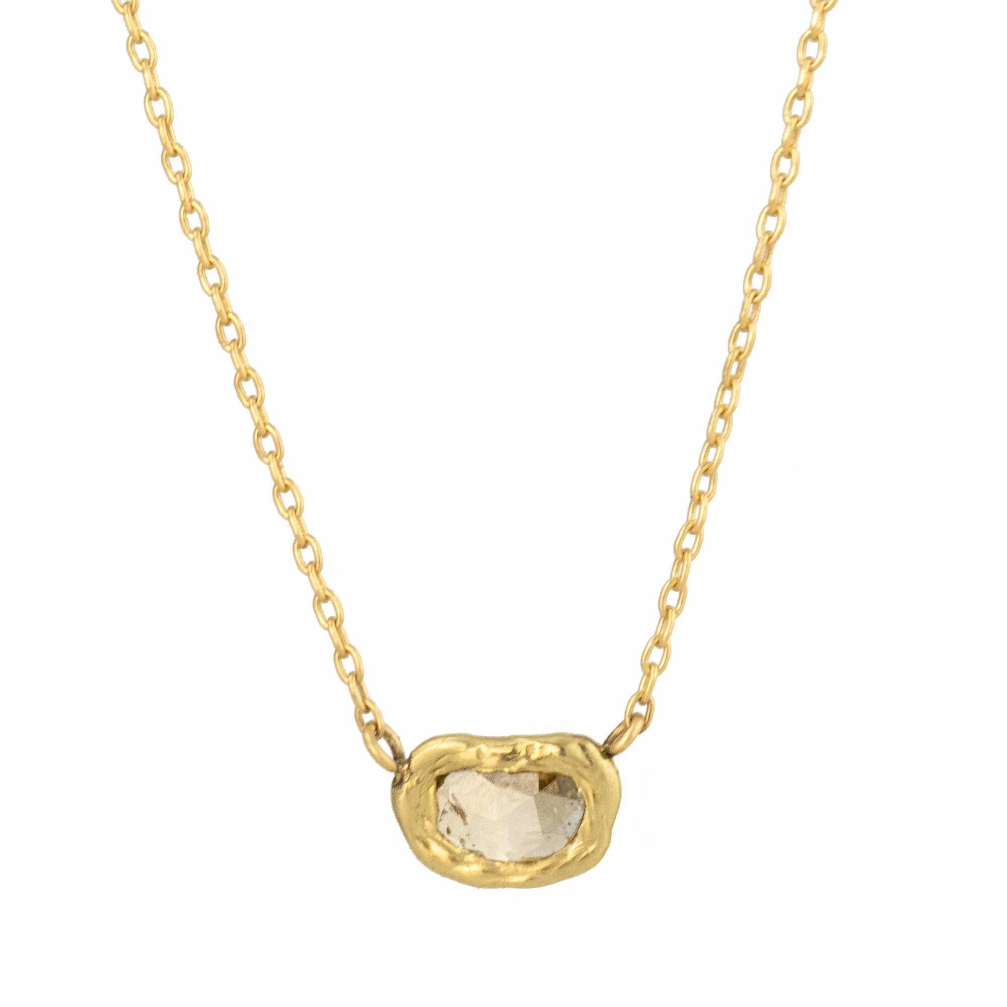 Street Fashion Mirage Solo Pendant - 14k Gold   Diamond