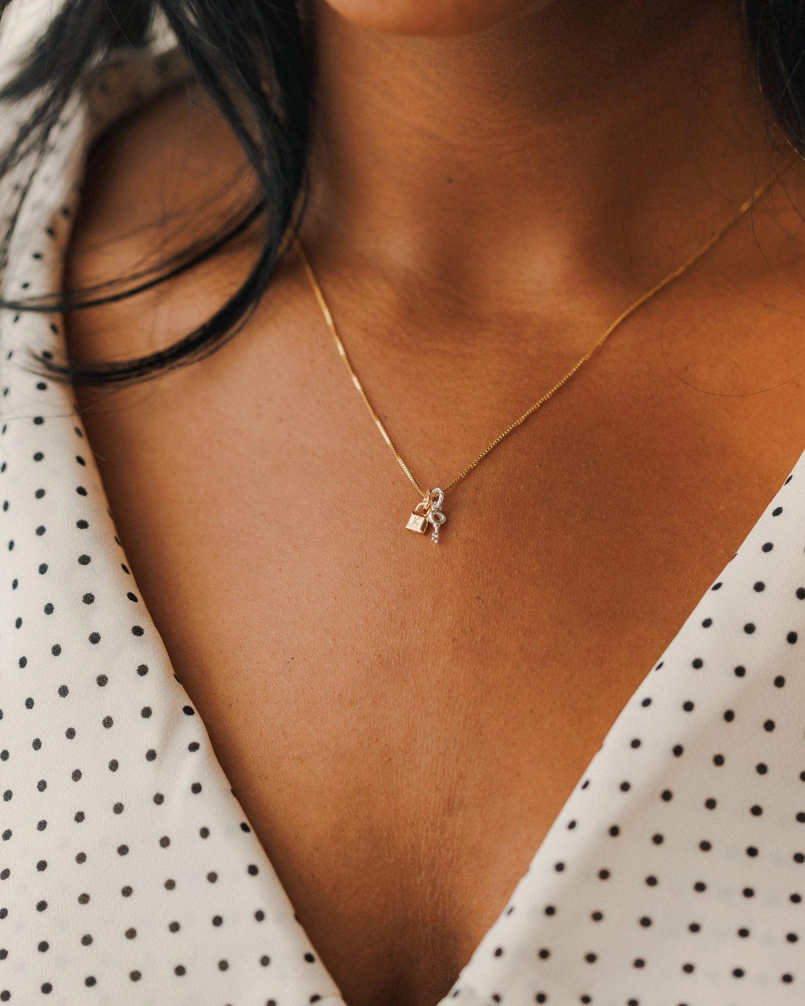 Skeleton Key Charm Bridal Collection