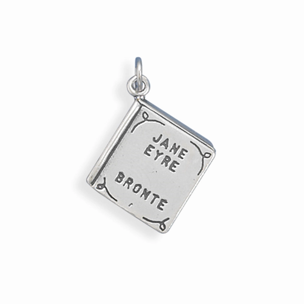 Jane Eyre Book Charm Sterling Silver Evening Feature Signature Piece