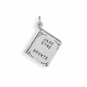 Jane Eyre Book Charm Sterling Silver Evening Feature Signature Piece